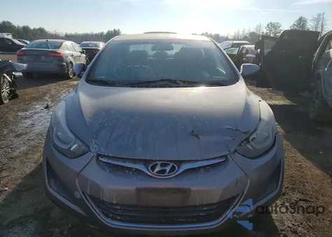2015 Hyundai Elantra Se from USA, damaged, VIN 5NPDH4AEXFH631703